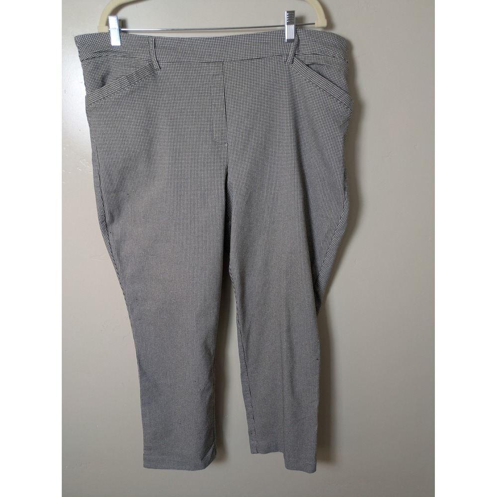 Hilary Radley‎ Women's Size XXL Houndstooth Stretch Pants